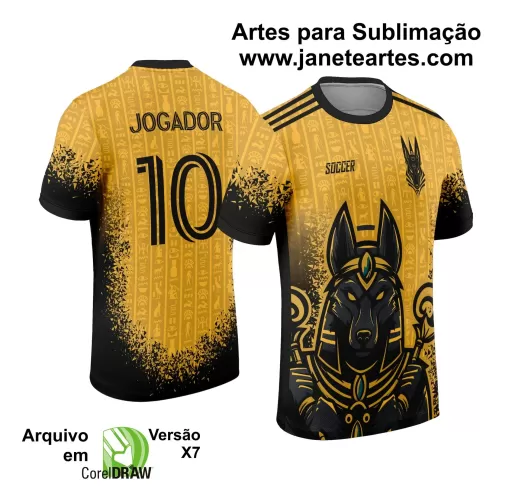 Arte Vetor - Camisa de Interclasse - Anúbis - 2024 - 2025