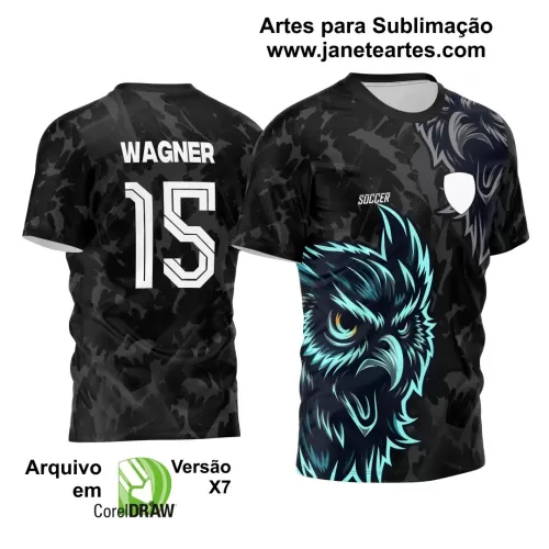 Arte Vetor - Camisa de Interclasse - Coruja - 2024 - 2025 