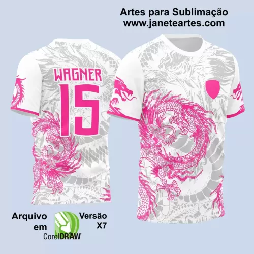 Arte Vetor - Camisa de Interclasse - Dragão 2024-2025