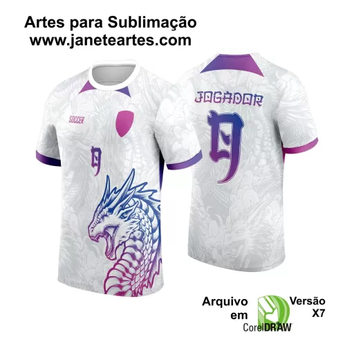 Arte Vetor - Camisa de Interclasse - Dragão 2024-2025