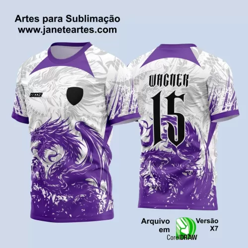 Arte Vetor - Camisa de Interclasse - Dragão 2024-2025