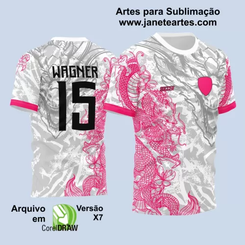 Arte Vetor - Camisa de Interclasse - Dragão 2024-2025