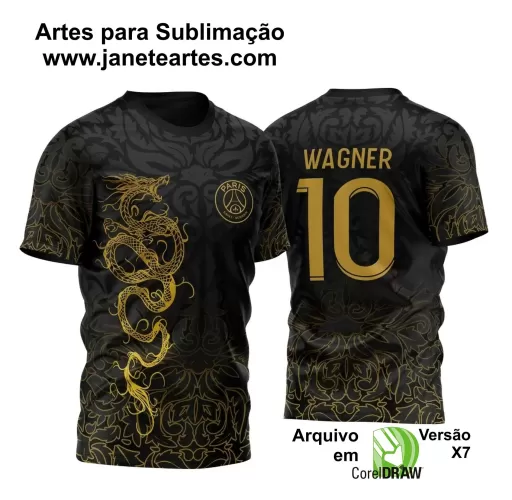 Arte Vetor - Camisa de Interclasse - Dragão 2024-2025