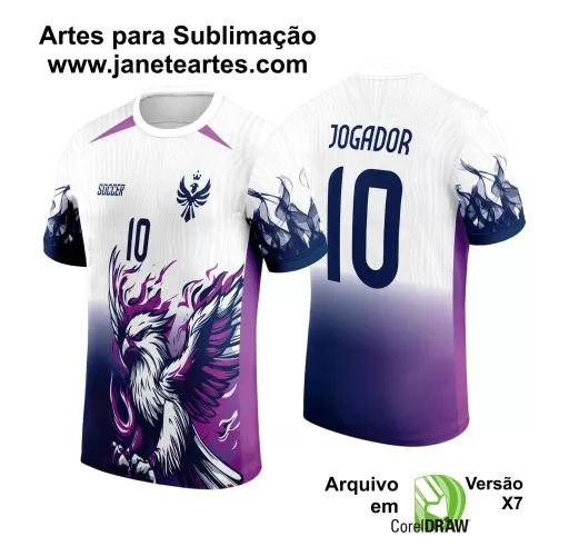 Arte Vetor - Camisa de Interclasse - Jogos Internos - Fênix - 2024 - 2025 