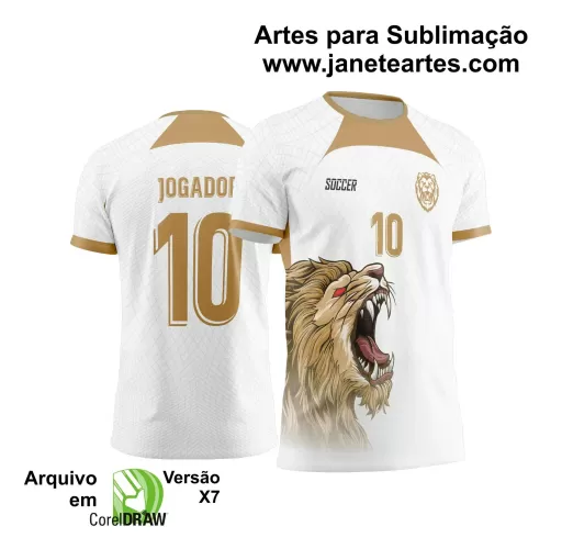 Arte Vetor - Camisa de Interclasse - Jogos Internos - Leão - 2024 - 2025