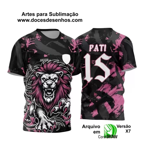 Arte Vetor - Camisa de Interclasse - Jogos Internos - Leão Garras - 2024 - 2025