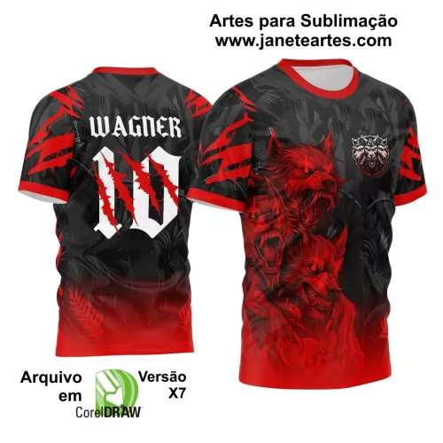 Arte Estampa - Camisa de Interclasse Lobo - 2024-2025