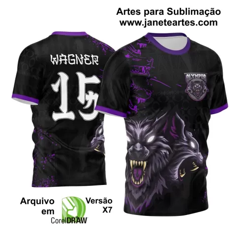 Arte Vetor - Camisa de Interclasse Lobo - 2024-2025