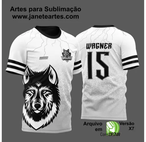 Arte Vetor - Camisa de Interclasse Lobo - 2024-2025