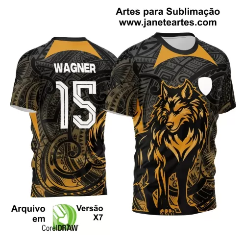 Arte Vetor - Camisa de Interclasse Lobo - 2024-2025