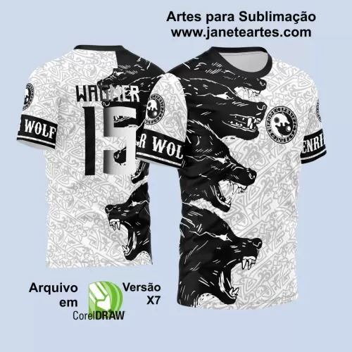 Arte Vetor - Camisa de Interclasse Lobo - 2024-2025