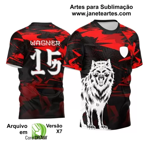 Arte Vetor - Camisa de Interclasse Lobo - 2024-2025