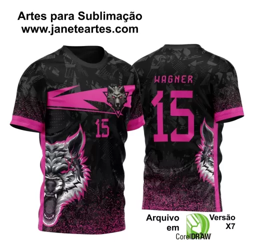 Arte Vetor - Camisa de Interclasse Lobo - 2024-2025