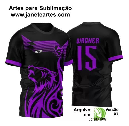 Arte Vetor - Camisa de Interclasse Lobo - 2024-2025