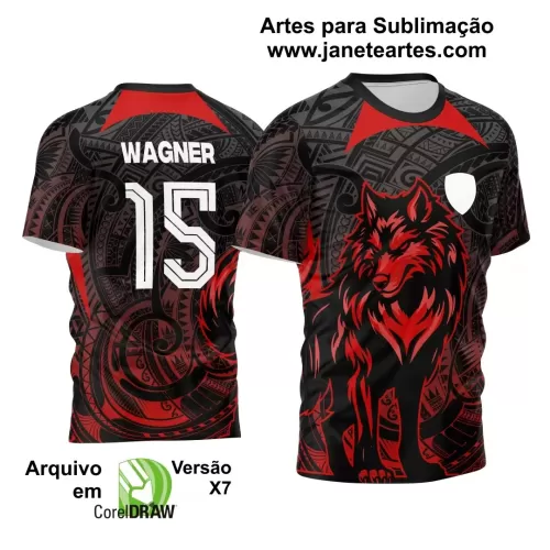 Arte Vetor - Camisa de Interclasse Lobo - 2024-2025