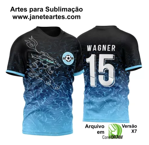 Arte Vetor - Camisa de Interclasse Lobo - 2024-2025