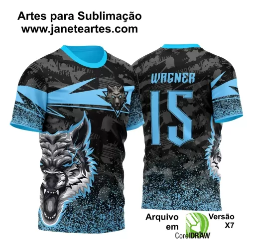 Arte Vetor - Camisa de Interclasse Lobo - 2024-2025