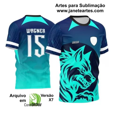 Arte Vetor - Camisa de Interclasse Lobo - 2024-2025