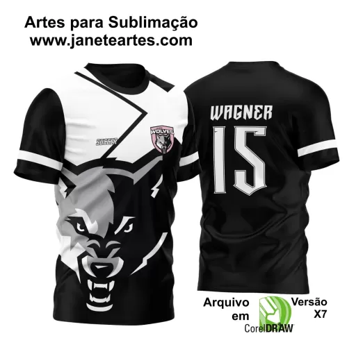 Arte Vetor - Camisa de Interclasse Lobo - 2024-2025