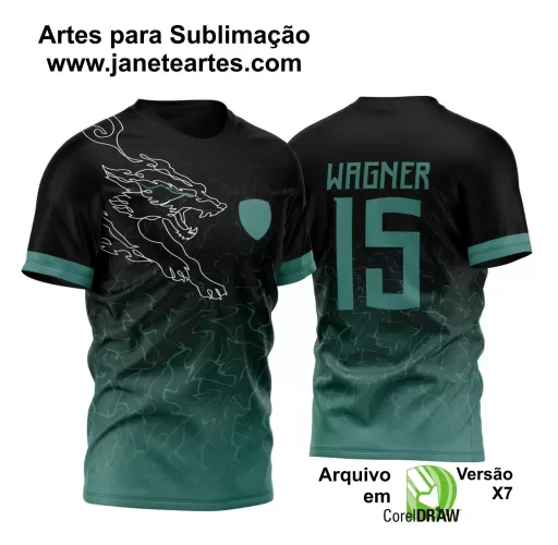 Arte Vetor - Camisa de Interclasse Lobo - 2024-2025