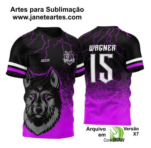 Arte Vetor - Camisa de Interclasse Lobo - 2024-2025