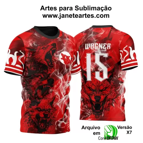 Arte Vetor - Camisa de Interclasse Lobo - 2024-2025