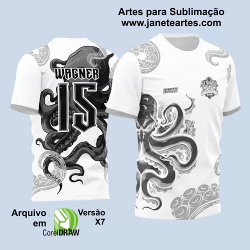 Arte Vetor - Camisa de Interclasse - Polvo - 2024 - 2025