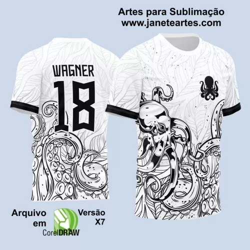 Arte Vetor - Camisa de Interclasse - Polvo - 2024 - 2025