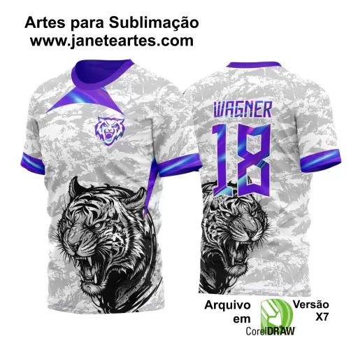 Arte Vetor - Camisa de Interclasse - Tigre - 2024 - 2025