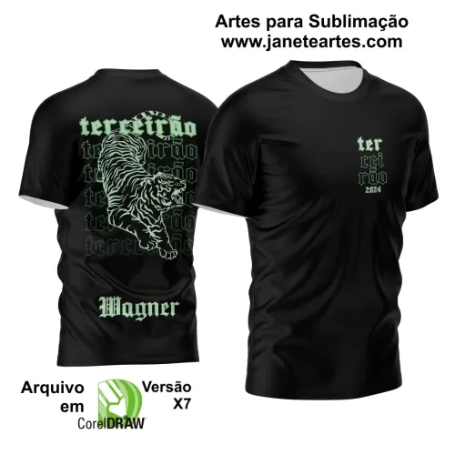 Arte Vetor - Camisa de Interclasse - Tigre - 2024 - 2025