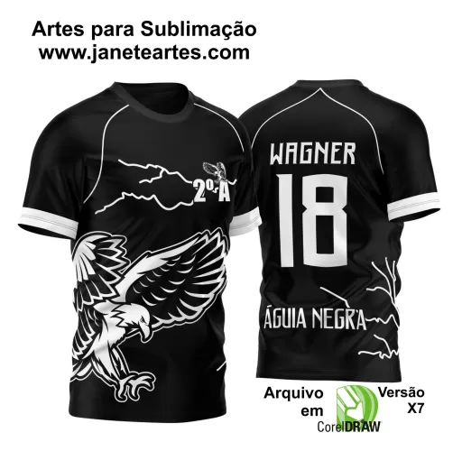 Arte Vetor - Camisa de Interclasse - Águia 2024-2025