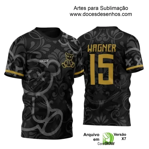 Arte Vetor - Estampa Camisa - Formandos Urso - 2024 - 2025