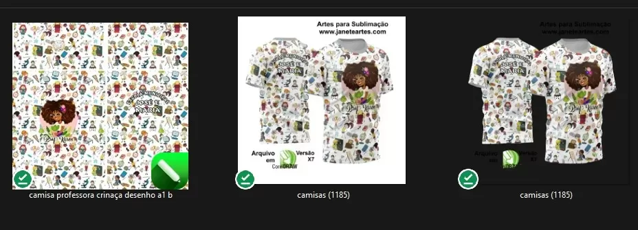 Arte Vetor Estampa Template Camisa Professora - Professor 2024 Modelo 24