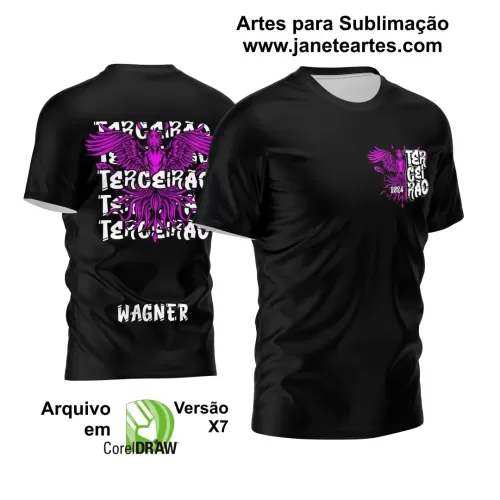 Arte Vetor Terceirão Camisa Fênix 2024