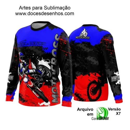 Arte para Camiseta de Motocross e Trilheiros - 2025