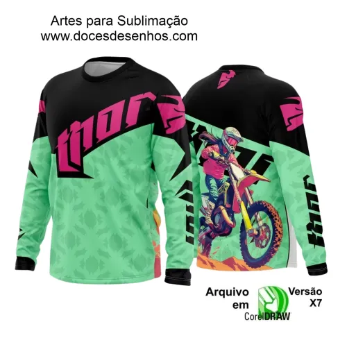 Arte para Camiseta de Motocross e Trilheiros - 2025