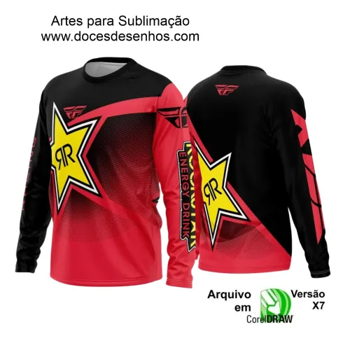 Arte para Camiseta de Motocross e Trilheiros - 2025