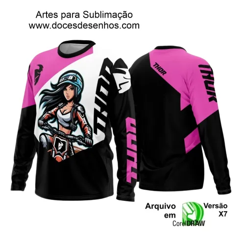 Arte para Camiseta de Motocross e Trilheiros - 2025