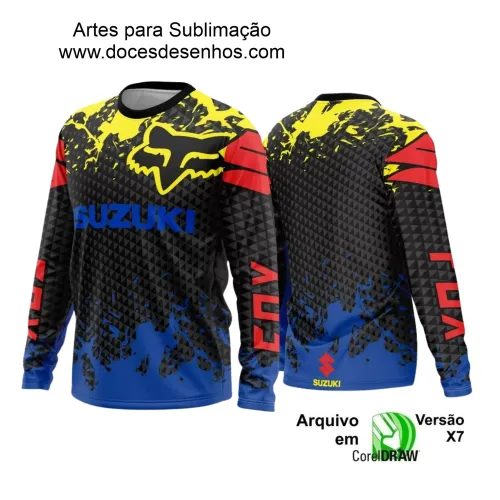 Arte para Camiseta de Motocross e Trilheiros - 2025