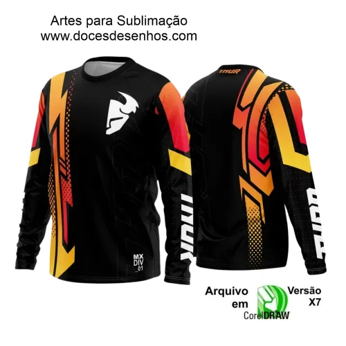 Arte para Camiseta de Motocross e Trilheiros - 2025