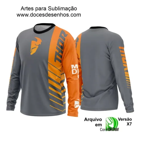 Arte para Camiseta de Motocross e Trilheiros - 2025