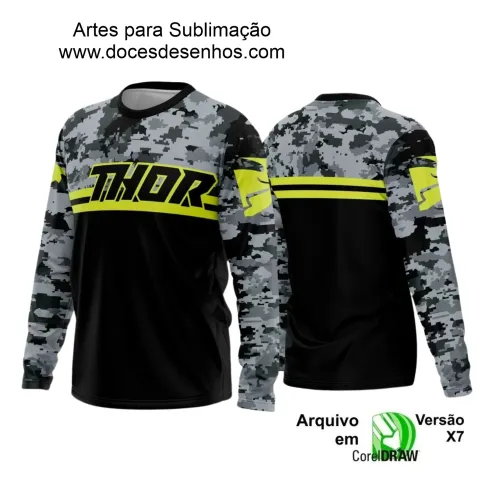 Arte para Camiseta de Motocross e Trilheiros - 2025