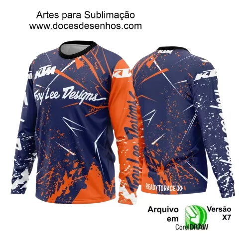 Arte para Camiseta de Motocross e Trilheiros - 2025