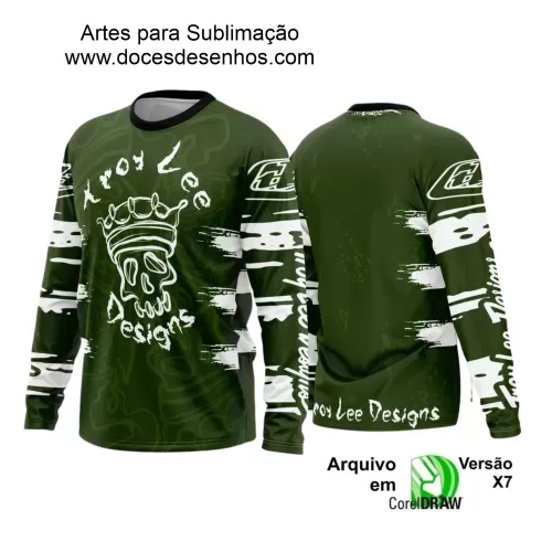 Arte para Camiseta de Motocross e Trilheiros - 2025