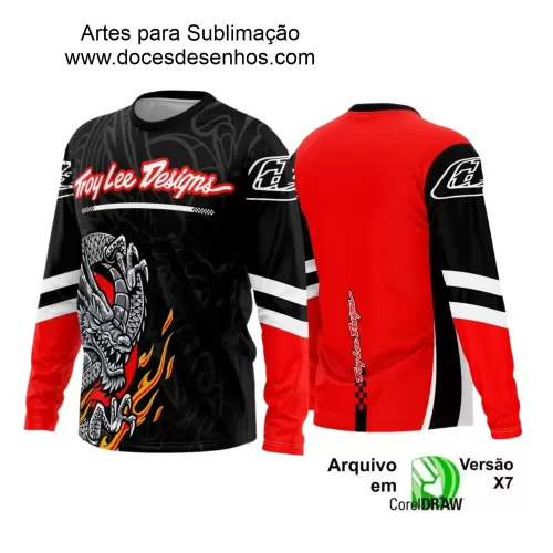 Arte para Camiseta de Motocross e Trilheiros - 2025