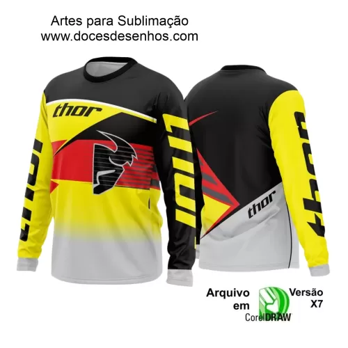 Arte para Camiseta de Motocross e Trilheiros - 2025