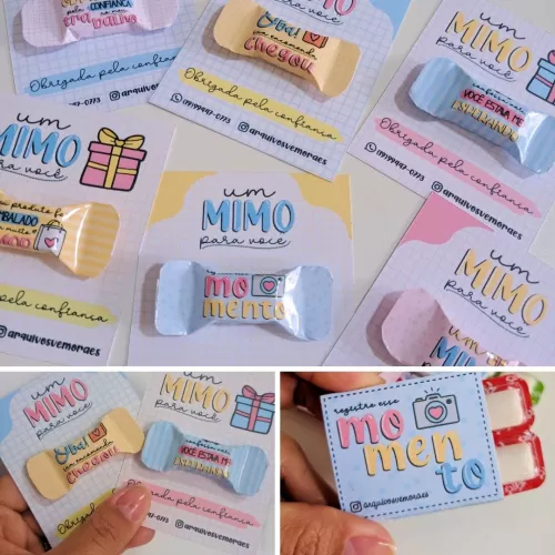Brindes, Tags E Revendedoras – Kits Para Mimos Clientes