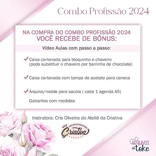 COMBO PROFISSÃO 2024 + VIDEO AULAS – Arquivos Da Toke