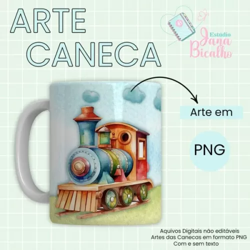 Caderneta de Saúde – Trenzinho – Jana Bicalho