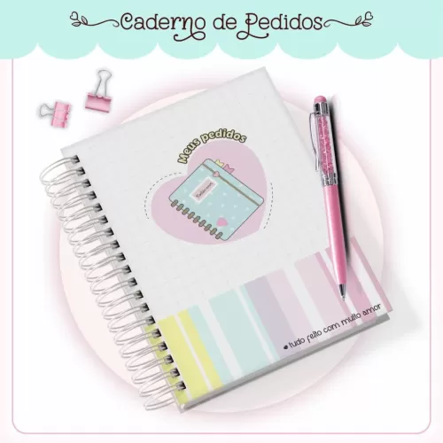 Caderno de Pedido Candy – Lina Criativa